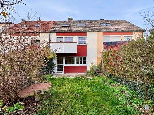 Hausansicht vom Garten