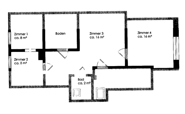 Grundriss OG Haupthaus