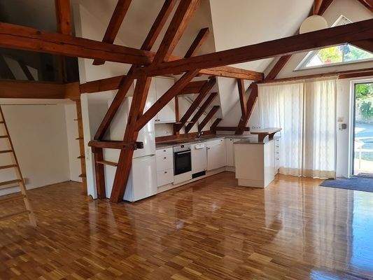 Hauptwohnung - Küche / Wohnen / Essen 