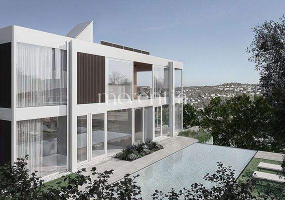 Außenansicht (hier mit Pool)