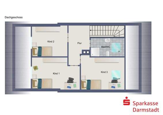 Grundriss Dachgeschoss