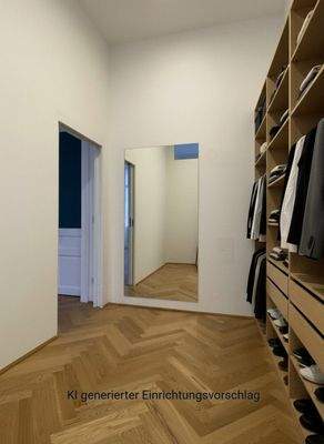 Schrankraum - KI bearbeitet