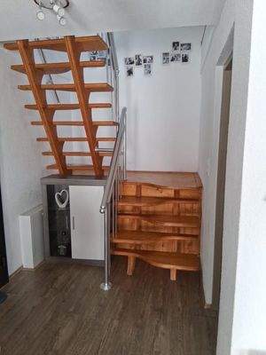 Treppe zum Dachspitz