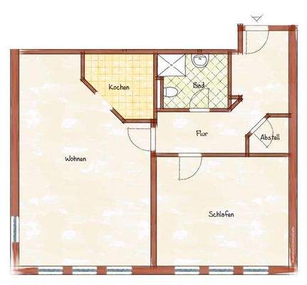 Grundriss-Skizze