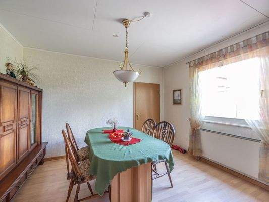 Blick in das Esszimmer