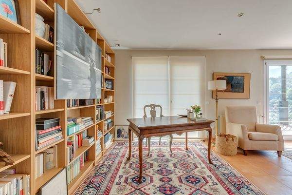 Arbeitsbereich im Hauptschlafzimmer