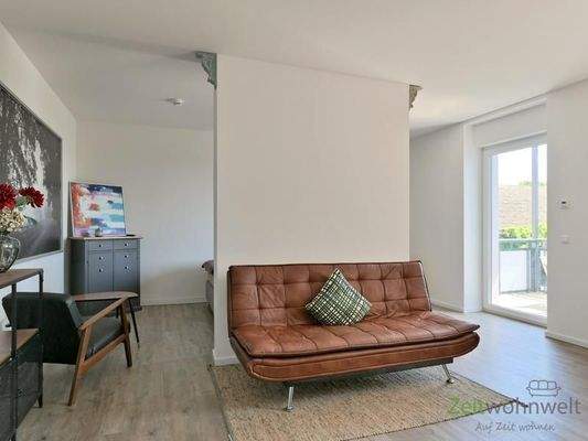 Blick in das Apartment