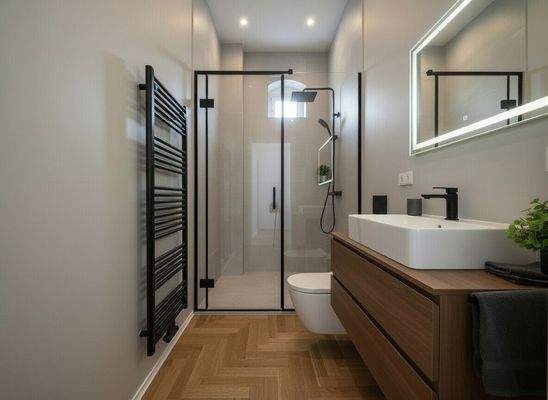 Badezimmer-Gestaltung New