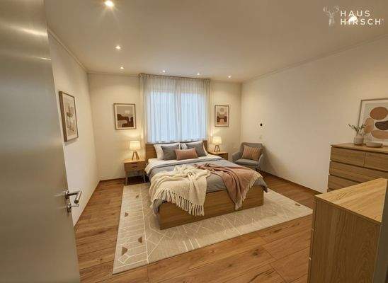 EG Schlafzimmer virtuell möbliert