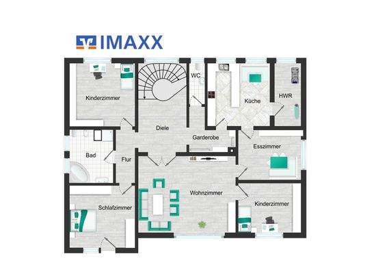 Grundriss Erdgeschoss 