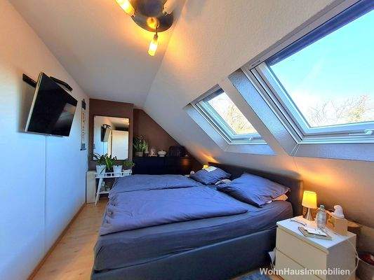 Schlafzimmer im Dachgeschoss