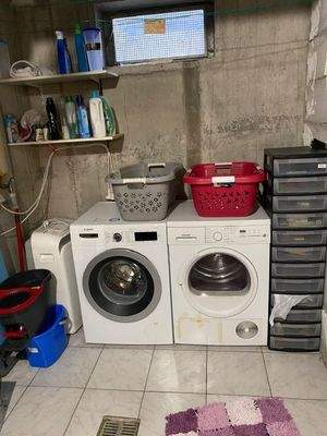 Waschraum im Heizraum