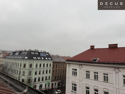 Ausblick vom Dachboden