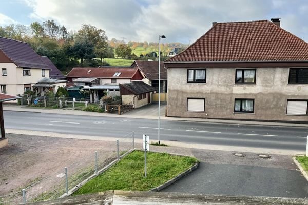 Ausblick vom Balkon