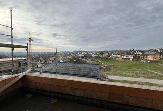 Fernblick Dachterrasse Elternschlafzimmer