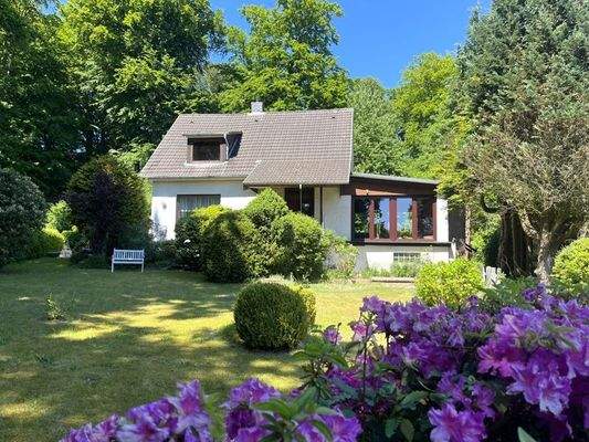 Blick aufs Haus von Süden