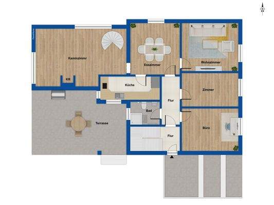 Grundriss Erdgeschoss