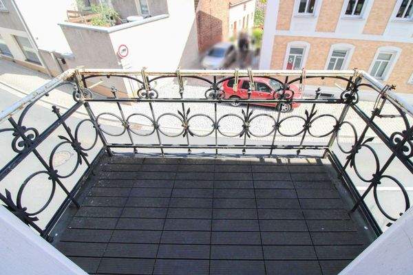 Balkon vom Wohnzimmer im OG