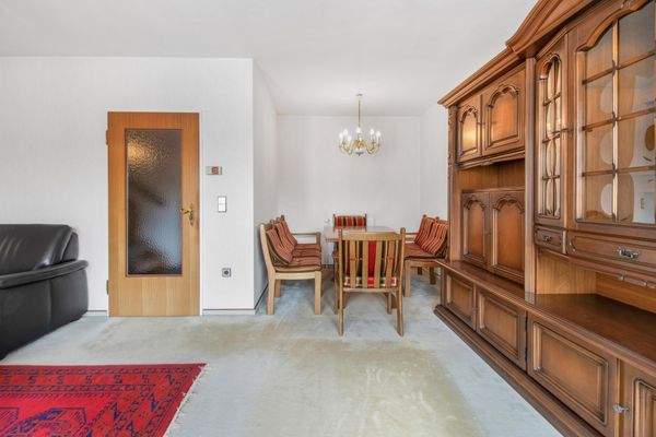 Wohn- und Essbereich im Erdgeschoss