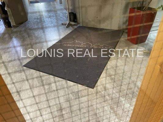 Eingangsbereich zu einem der Büros 