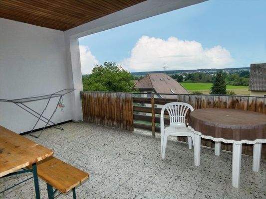 Balkon der 2. OG Wohnung