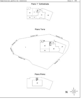 Grundriss - Villa Massa M