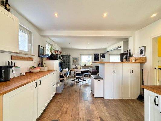 Wohnbereich & Küche|EG