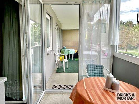 Wintergarten und Balkon