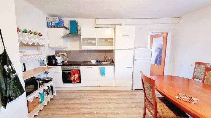 Moderne Küche mit Einbauschränke