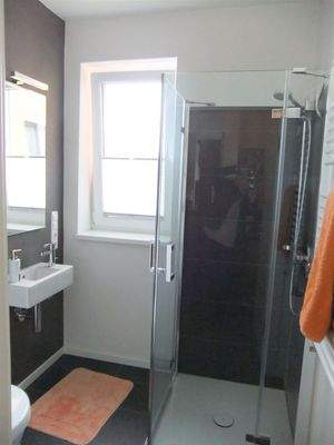 Dusche im Gäste-Duschbad