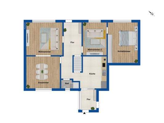 Grundriss Erdgeschoss