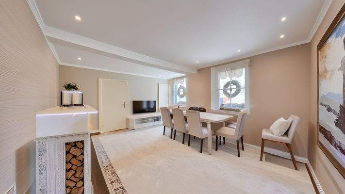 Wohnzimmer EG - Visualisierung