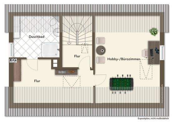Grundriss Dachgeschoss