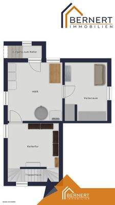 Grundriss visualisiert KG