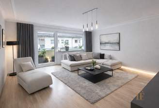 Wohnzimmer visualisiert