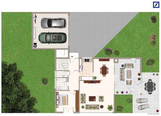 Grundriss Erdgeschoss