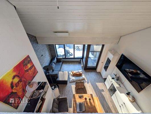 Blick von der Galerie