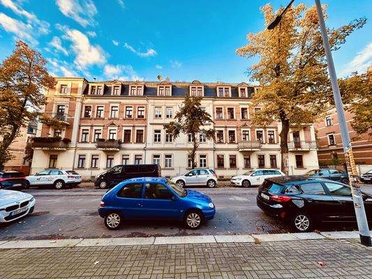 Historische Fassade liebevoll saniert 