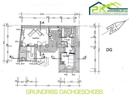 Grundriss Dachgeschoss