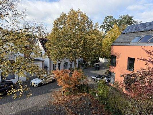 Blick aus dem Wohnzimmer