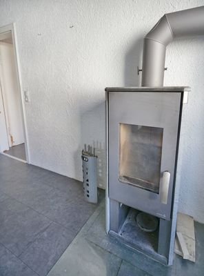 ... mit Kamin für kalte Tage