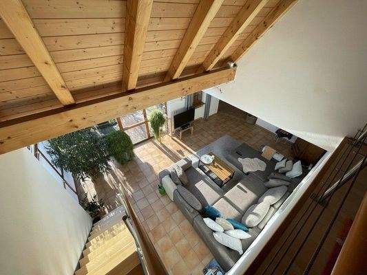 Blick von der Galerie