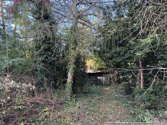 Grundstück mit Kleinhaus (Abriss)