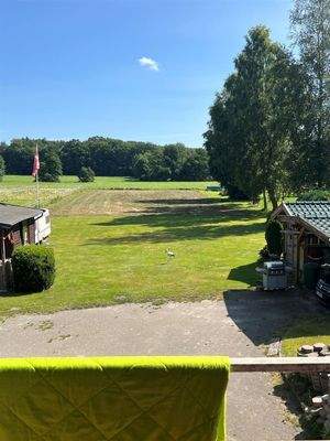 Blick vm Balkon 2 in den Garten