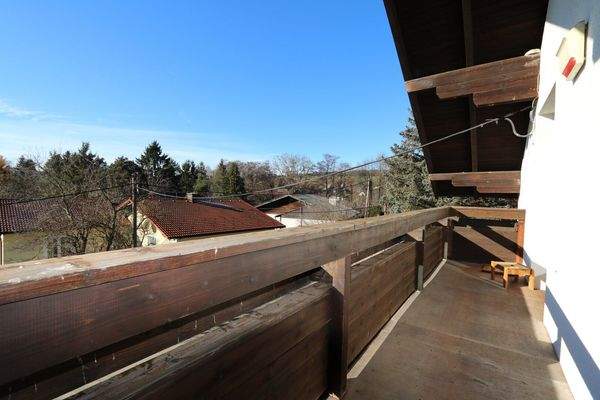 Ausblick vom Südbalkon