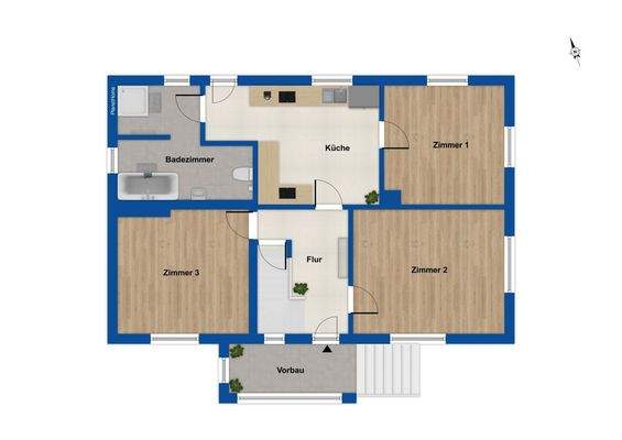 Grundriss Erdgeschoss