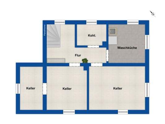 Grundriss Kellergeschoss