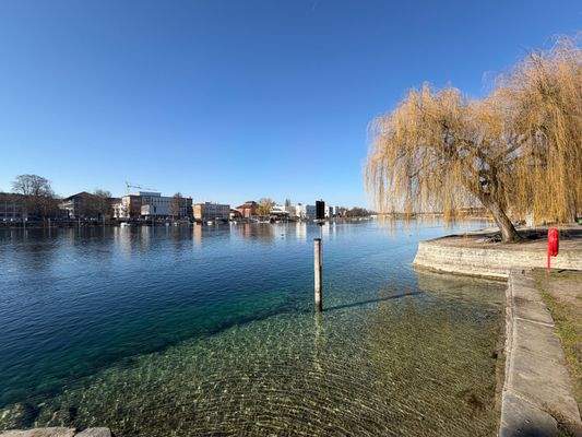 Nur 200 Schritte vom Seerhein entfernt