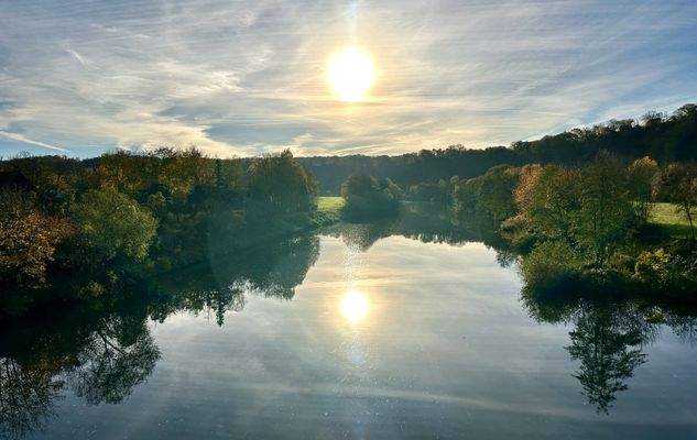 Erholung pur an der Ruhr: Nur eine Minute zu Fuß erreichbar