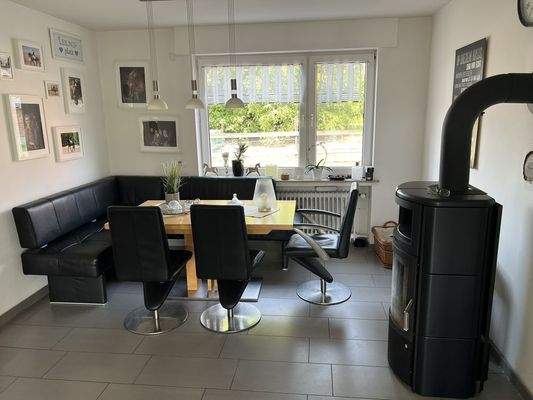 Essbereich - Kaminofen 